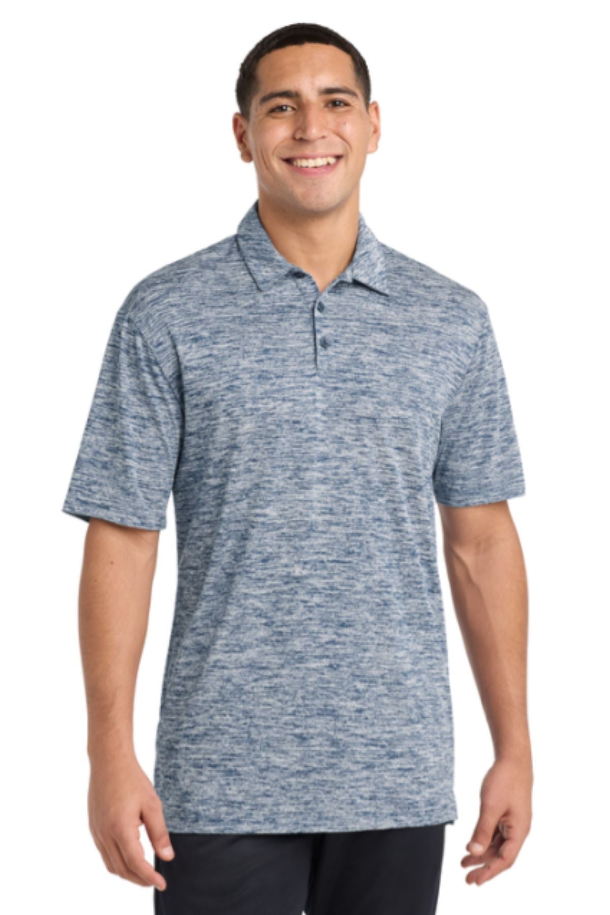 Sport-Tek® PosiCharge® Electric Heather Polo