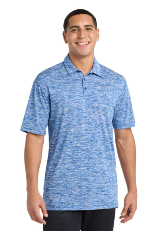 Sport-Tek® PosiCharge® Electric Heather Polo