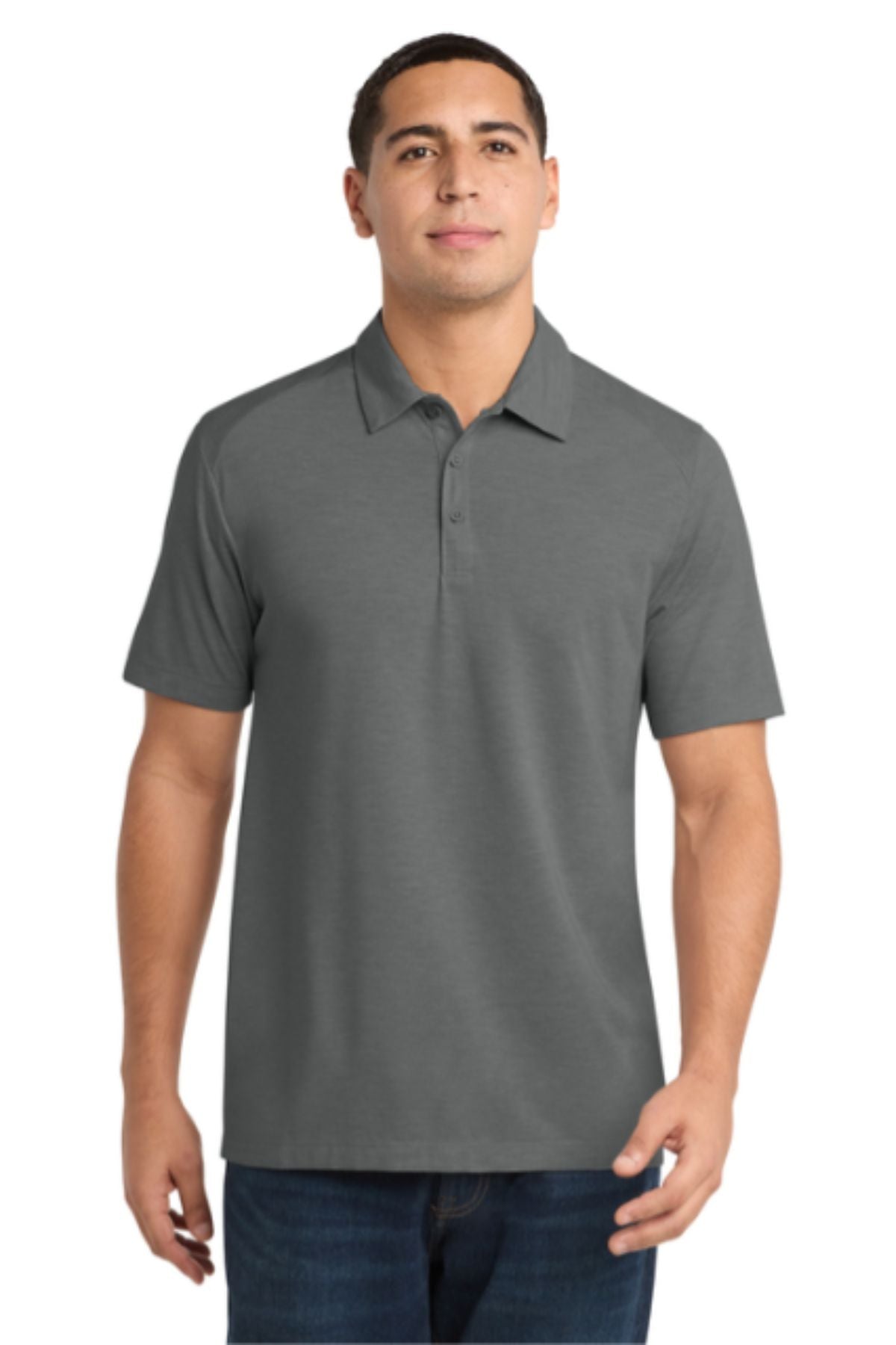 Sport-Tek® PosiCharge® Tri-Blend Wicking Polo