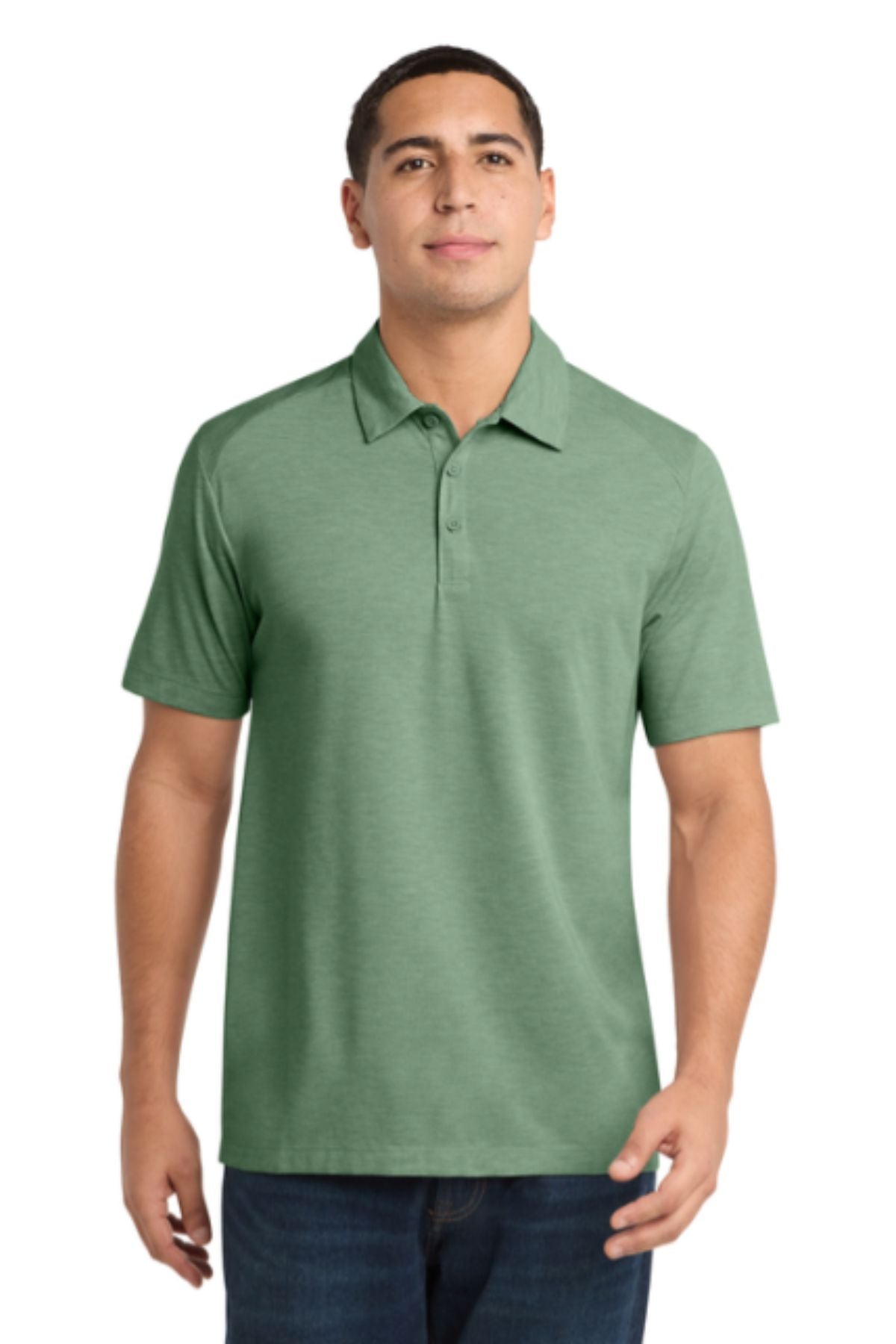 Sport-Tek® PosiCharge® Tri-Blend Wicking Polo