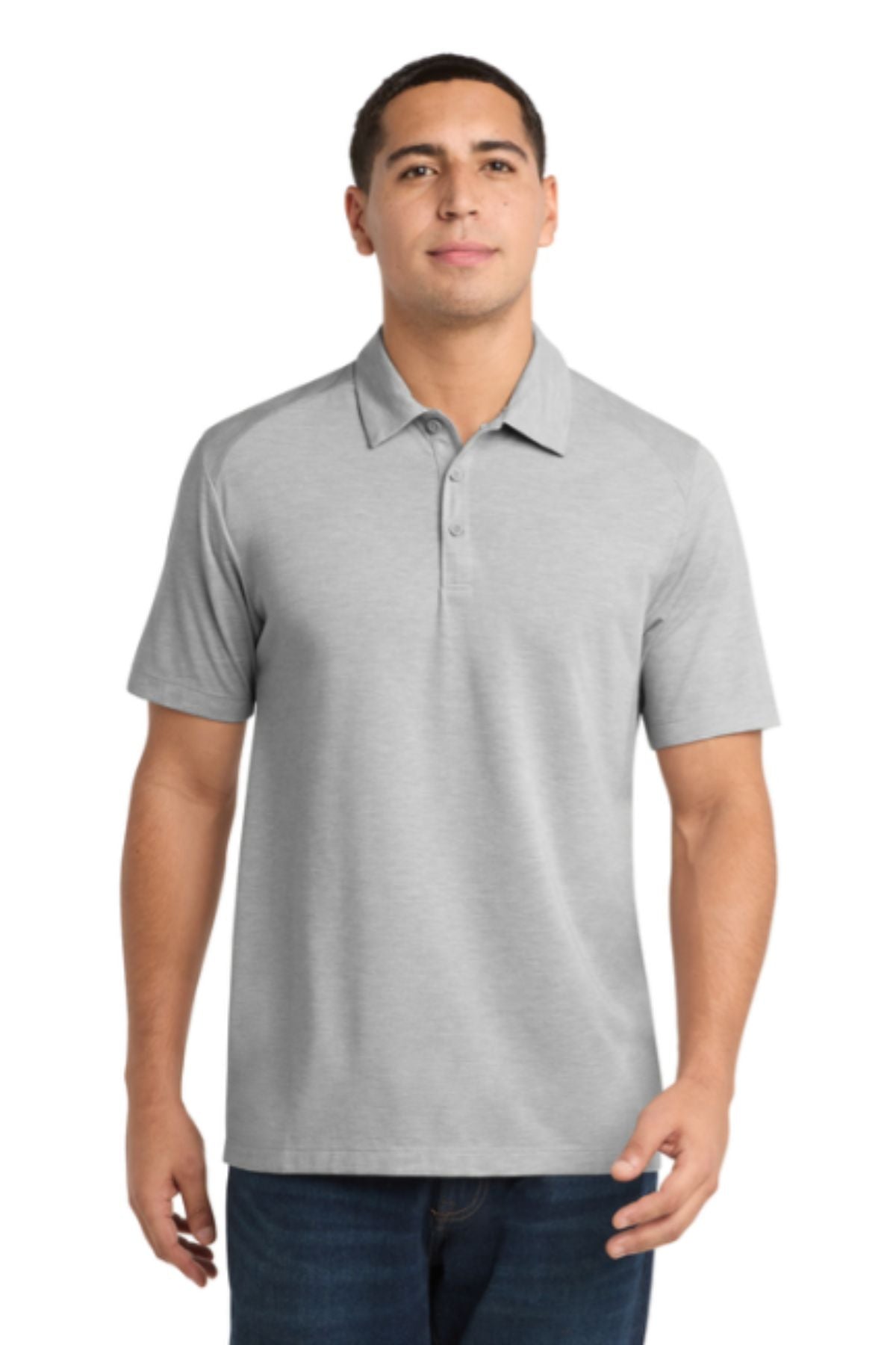 Sport-Tek® PosiCharge® Tri-Blend Wicking Polo