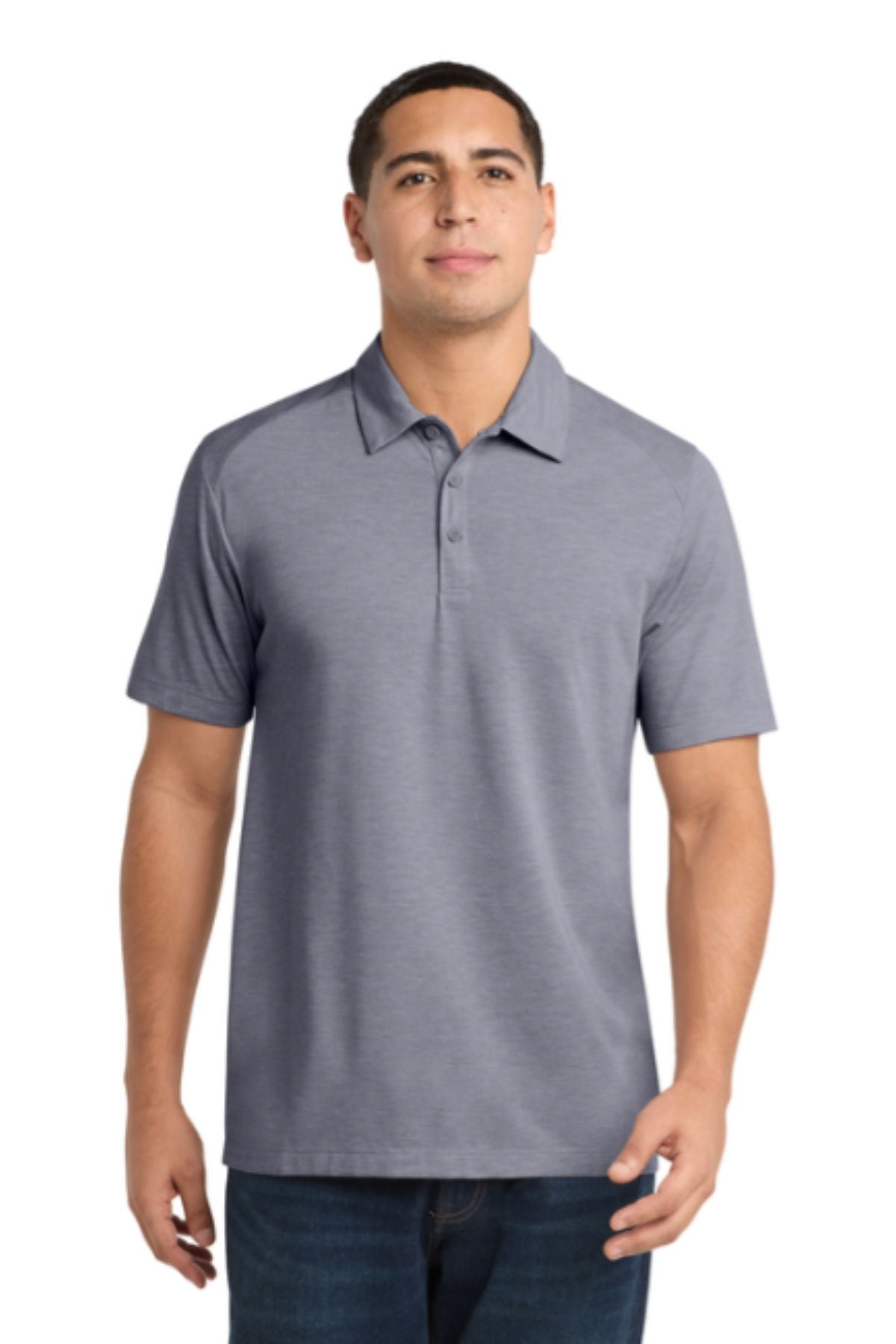 Sport-Tek® PosiCharge® Tri-Blend Wicking Polo