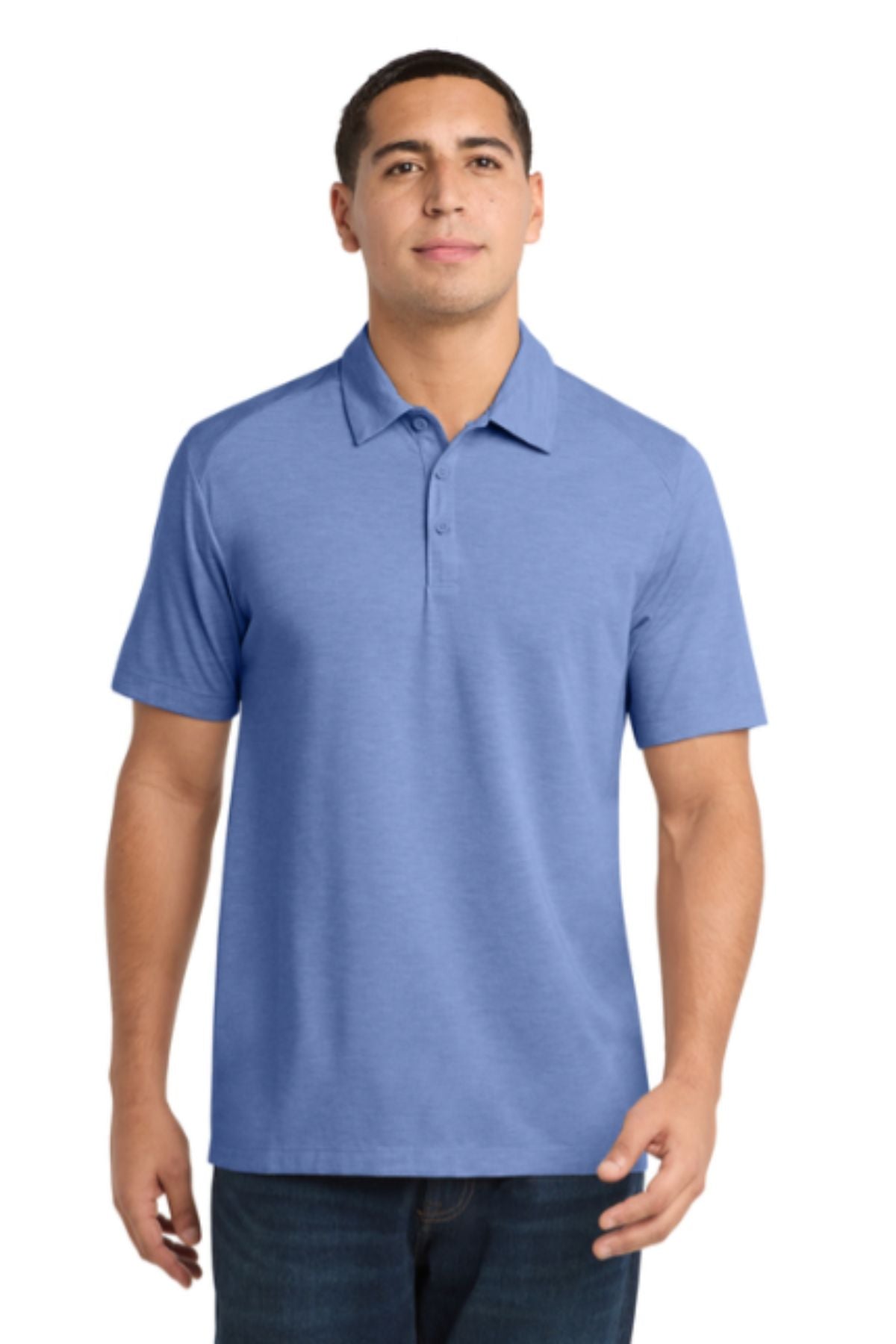 Sport-Tek® PosiCharge® Tri-Blend Wicking Polo