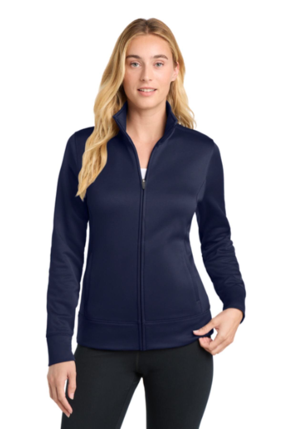 Sport-Tek® Women's Sport-Wick® Fleece Full-Zip Jacket