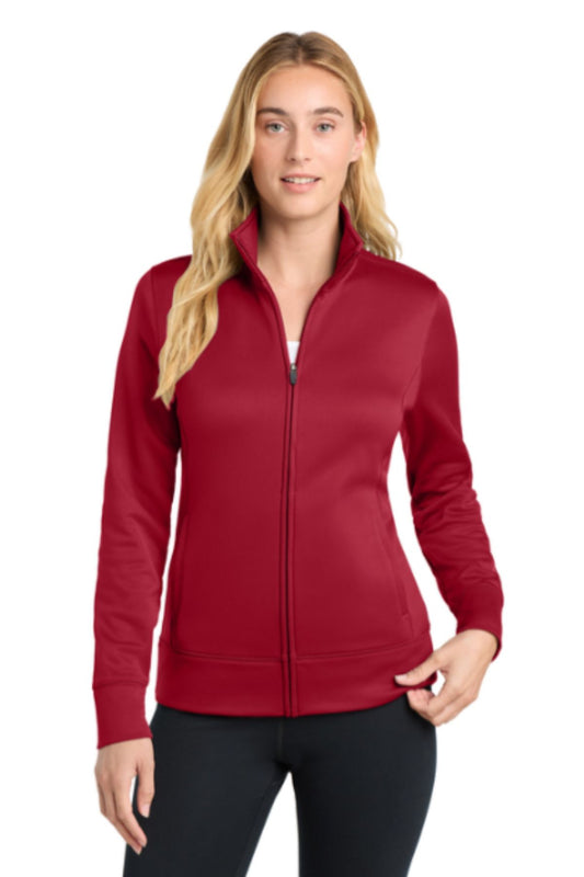 Sport-Tek® Women's Sport-Wick® Fleece Full-Zip Jacket