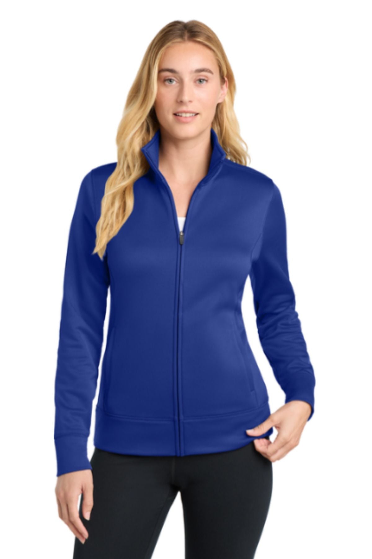 Sport-Tek® Women's Sport-Wick® Fleece Full-Zip Jacket