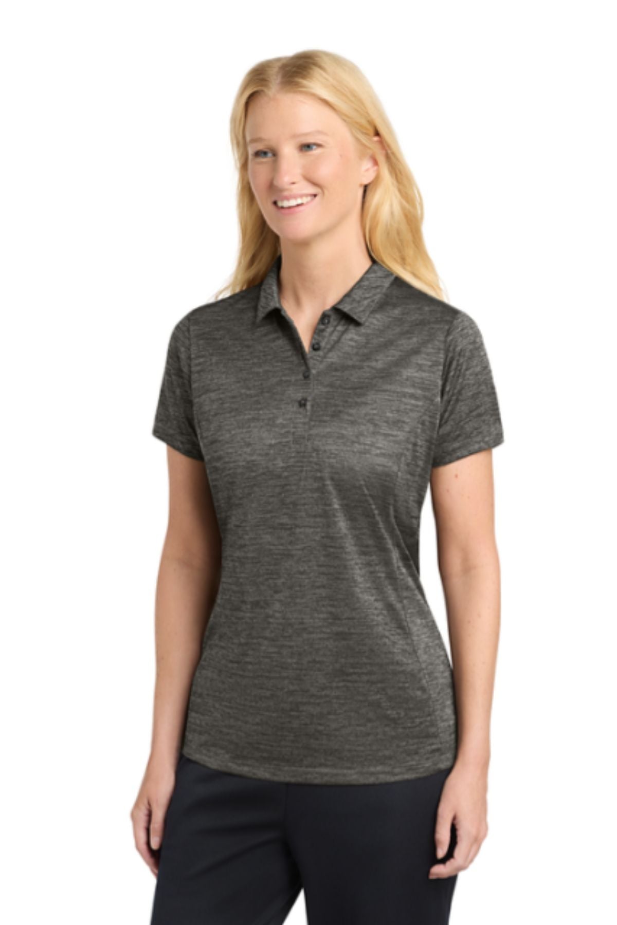 Sport-Tek® Women's PosiCharge® Electric Heather Polo