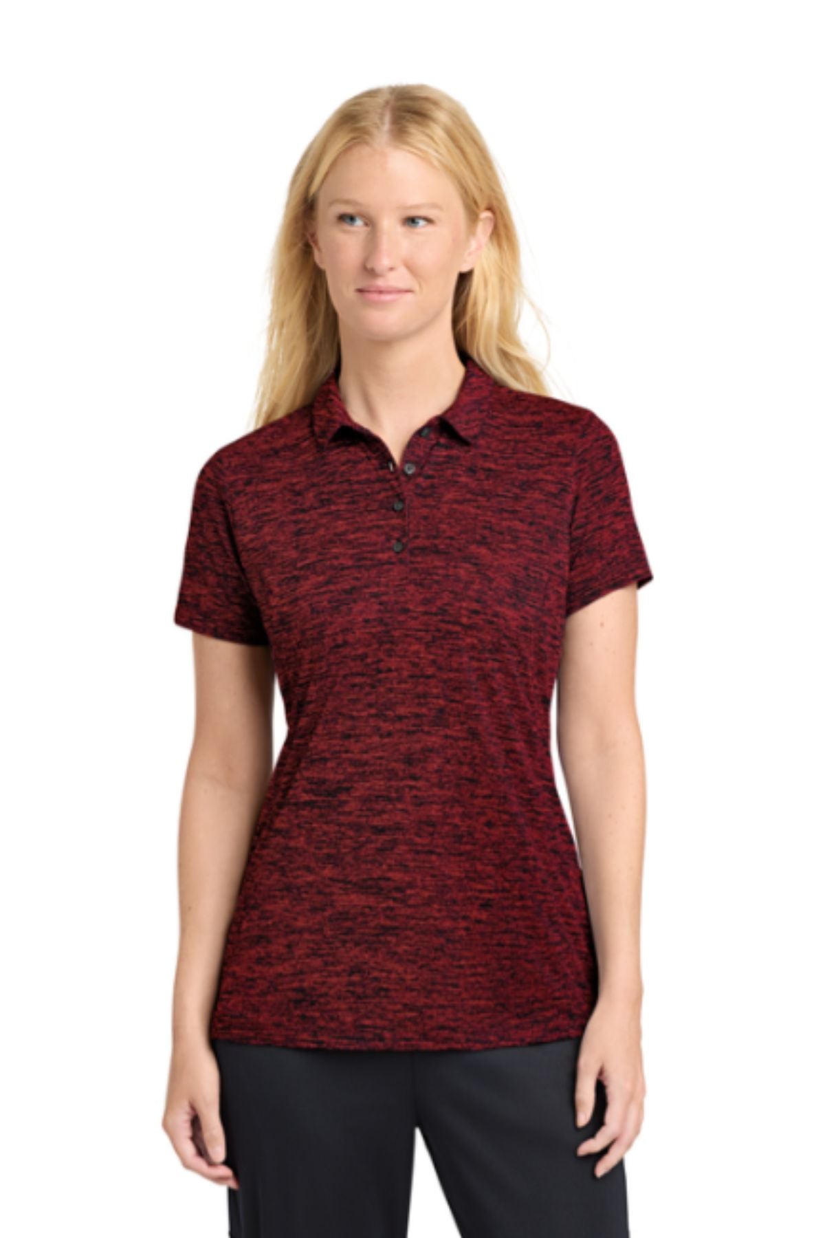Sport-Tek® Women's PosiCharge® Electric Heather Polo