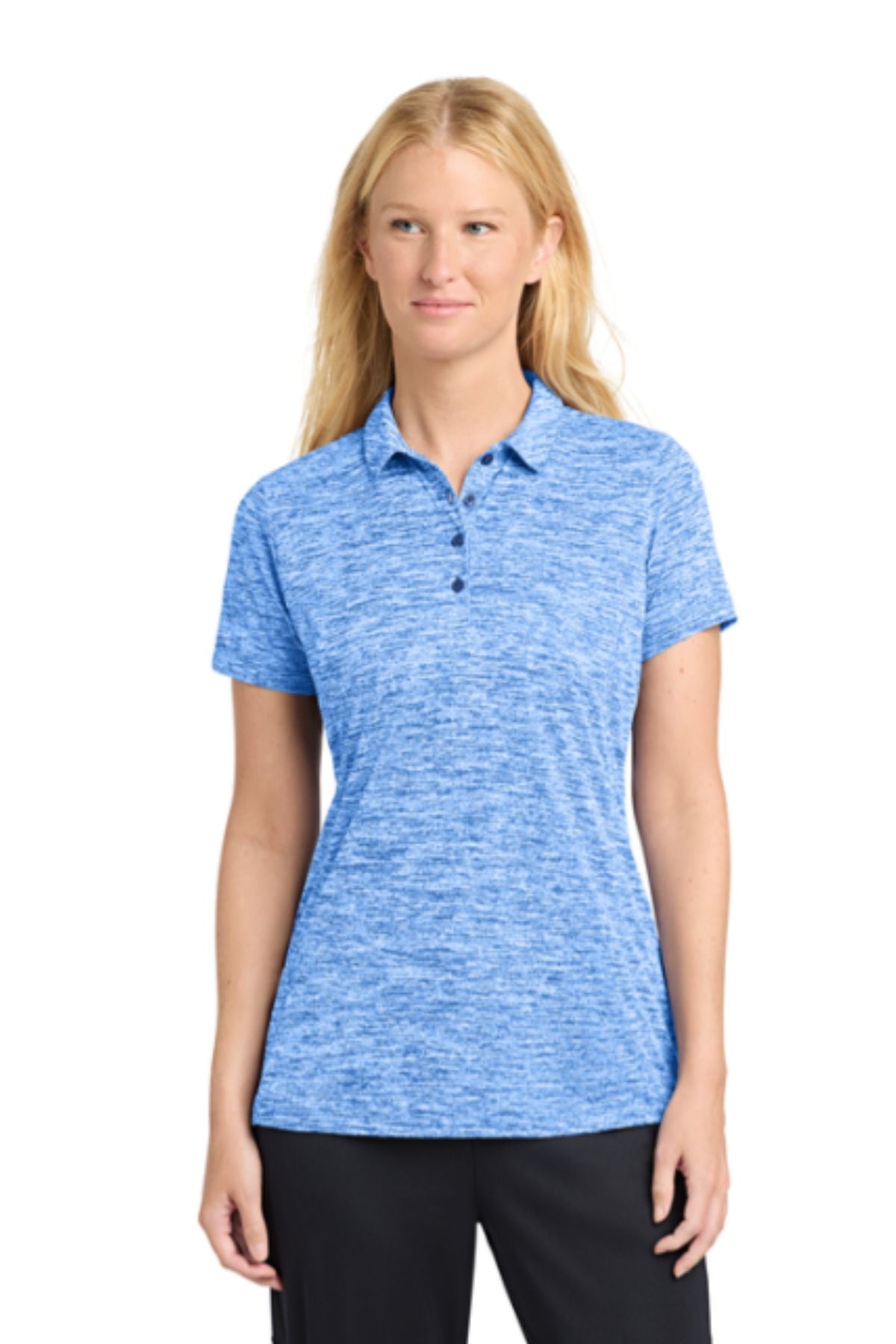 Sport-Tek® Women's PosiCharge® Electric Heather Polo