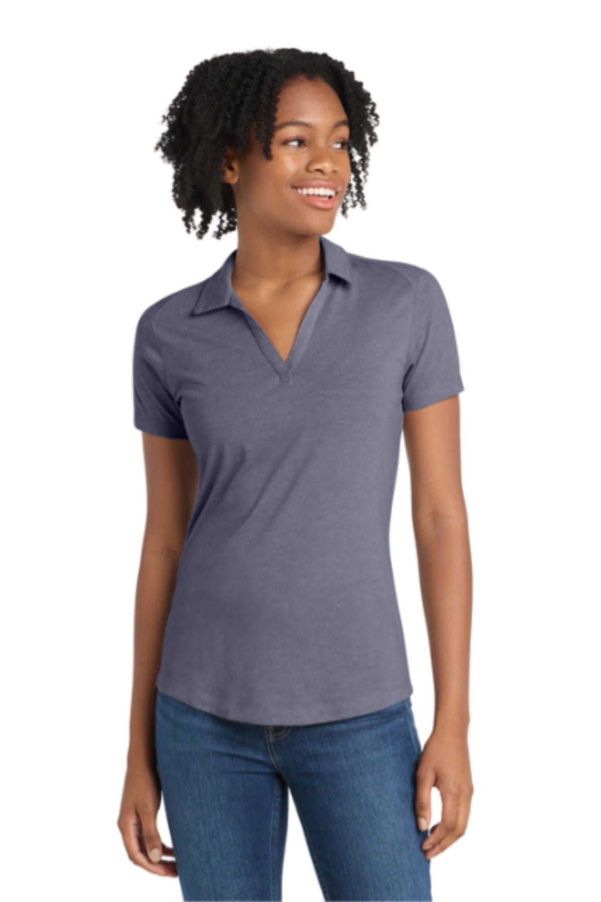 Sport-Tek® Women's PosiCharge® Tri-Blend Wicking Polo