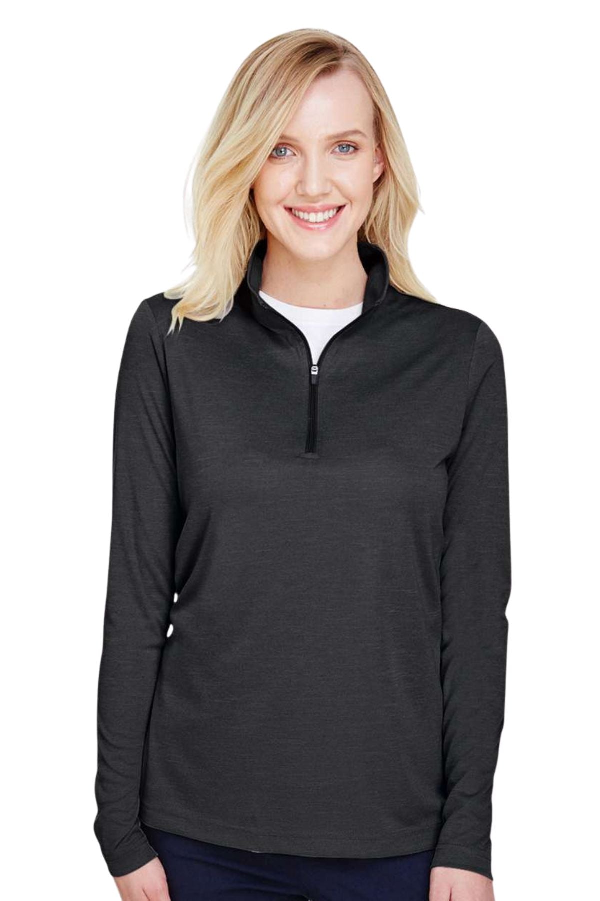 Women’s Zone Sonic Heather Performance Quarter-Zip Pullover