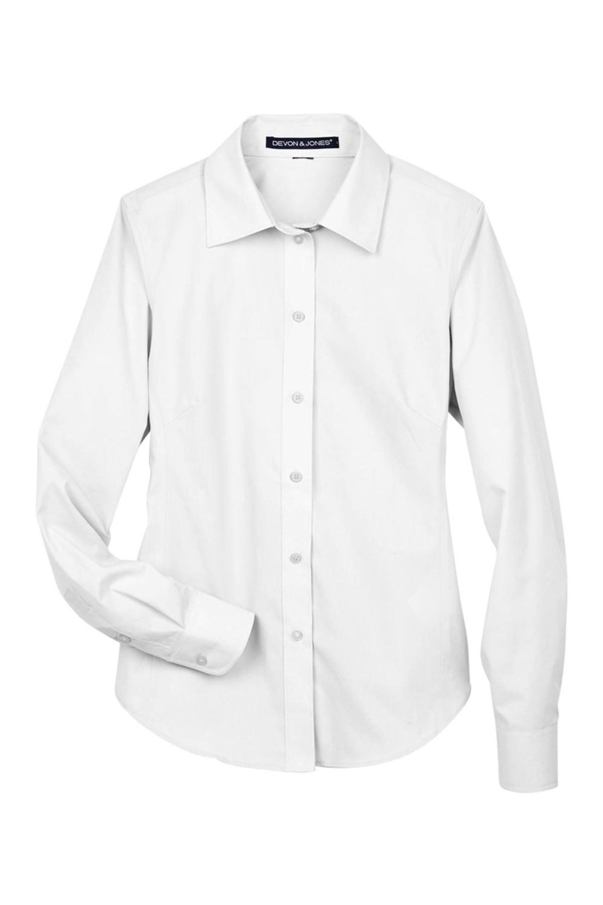 Women's Crown Collection Broadcloth Woven Dress Shirt