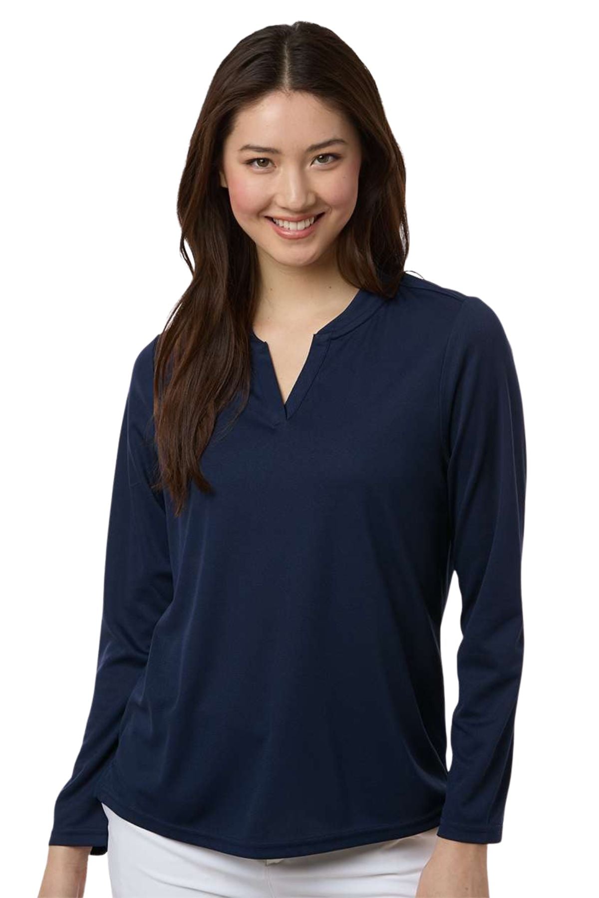 Women's Nova Performance Long Sleeve Pique Polo