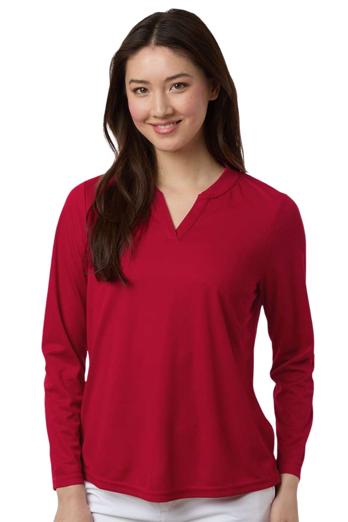 Women's Nova Performance Long Sleeve Pique Polo
