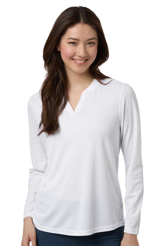 Women's Nova Performance Long Sleeve Pique Polo