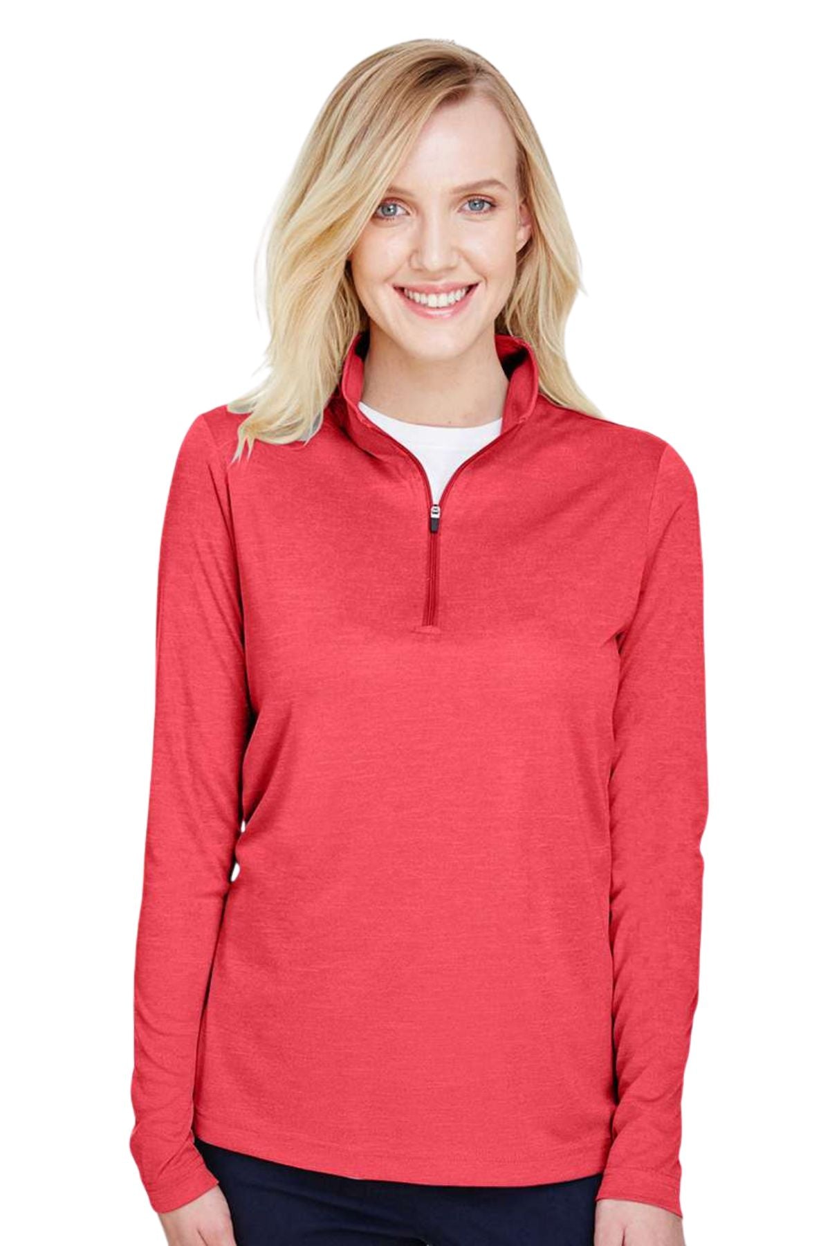 Women’s Zone Sonic Heather Performance Quarter-Zip Pullover