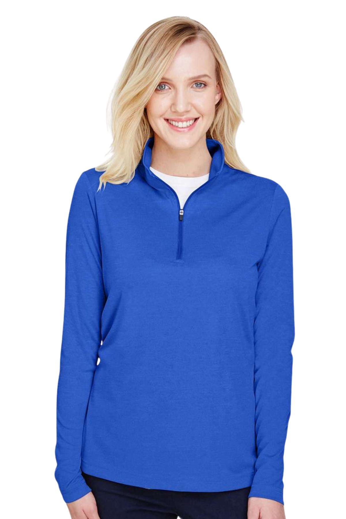 Women’s Zone Sonic Heather Performance Quarter-Zip Pullover