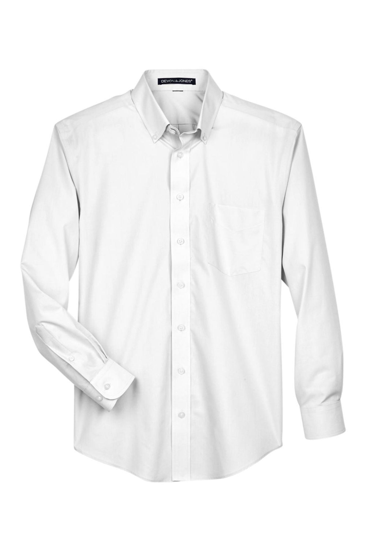 Men's Crown Collection Broadcloth Woven Dress Shirt
