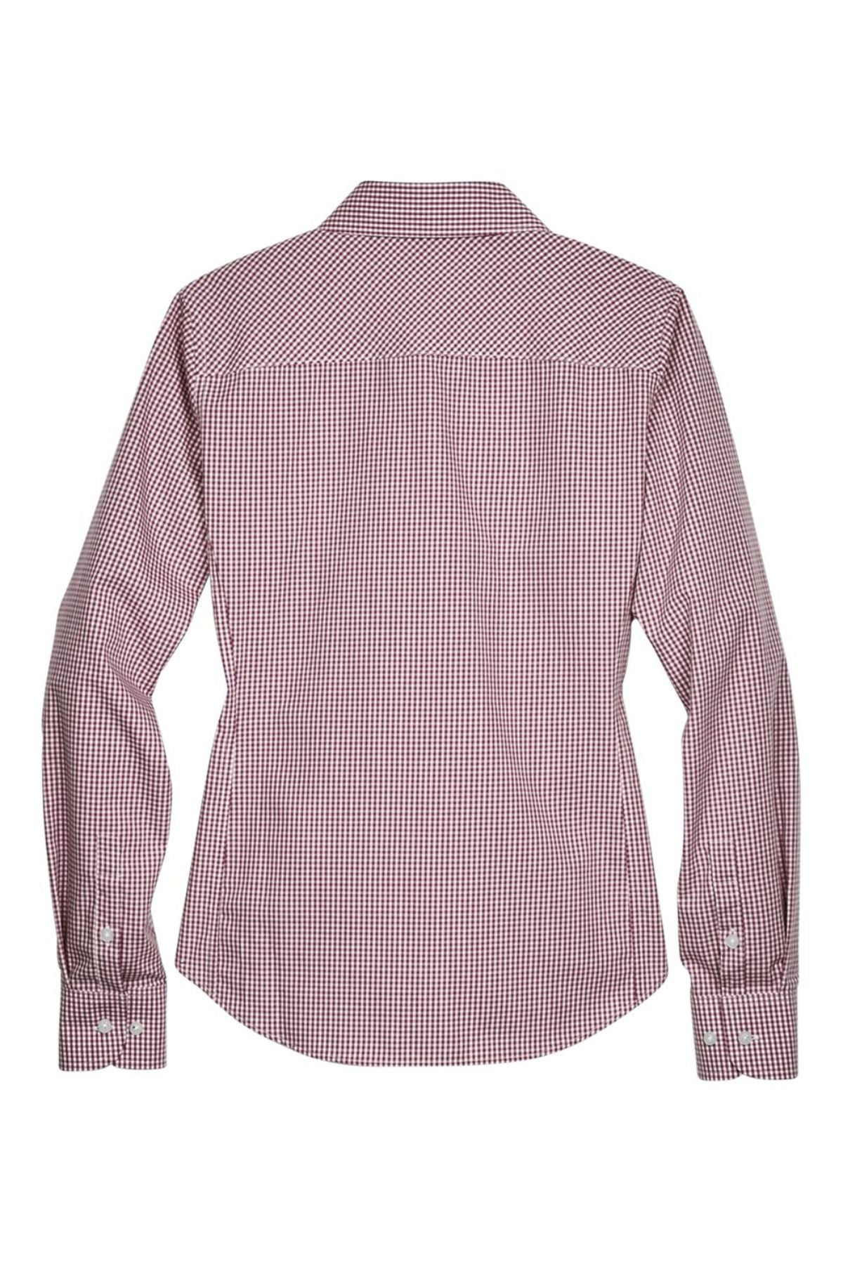 Women’s Crown Collection Gingham Check Woven Dress Shirt